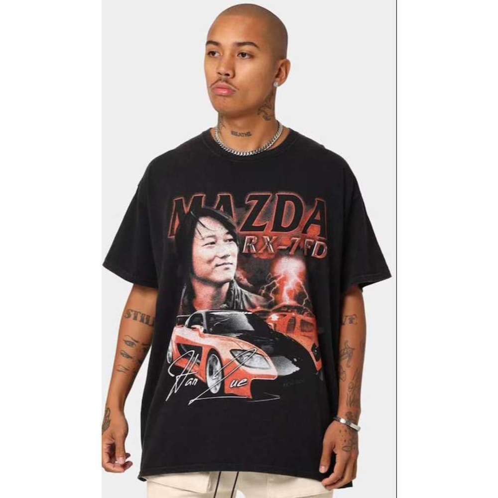 Han Lue Fast Furious Inspired Retro Car Fan Graphic Unisex T-Shirt